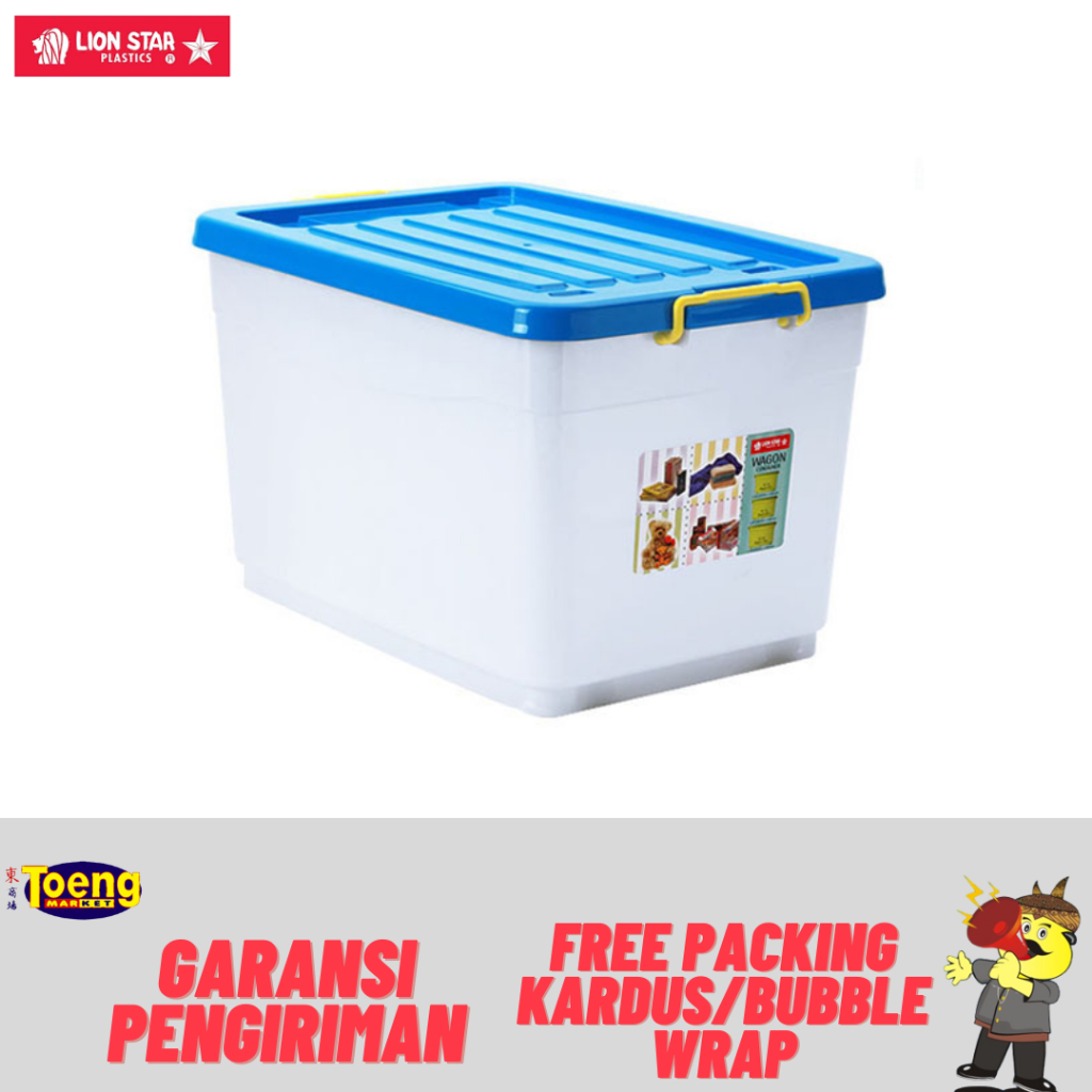 WAGON CONTAINER 100LT LS / BOX CONTAINER / TEMPAT PERKAKAS