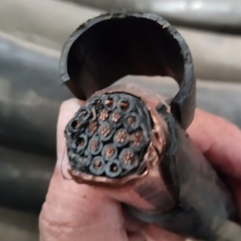 Kabel NYSY 19X2.5mm Voksel, Kabelmetal