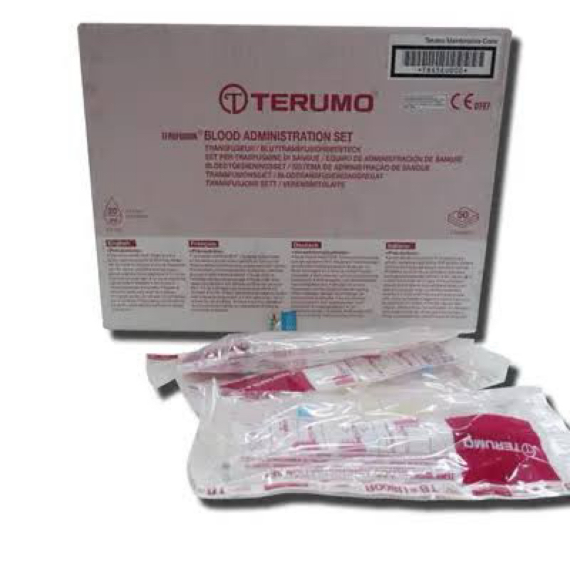 Blood Set Terumo / Blood Transfusion Set Pcs