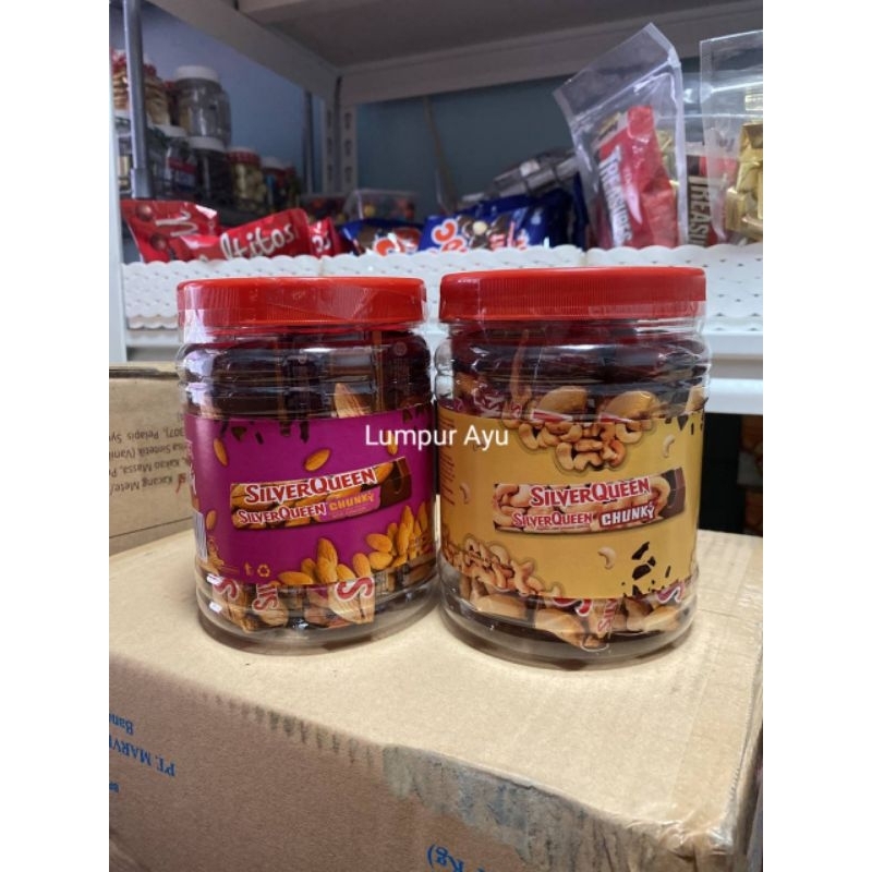 Silverqueen chunky bar mini 1 toples isi 12
