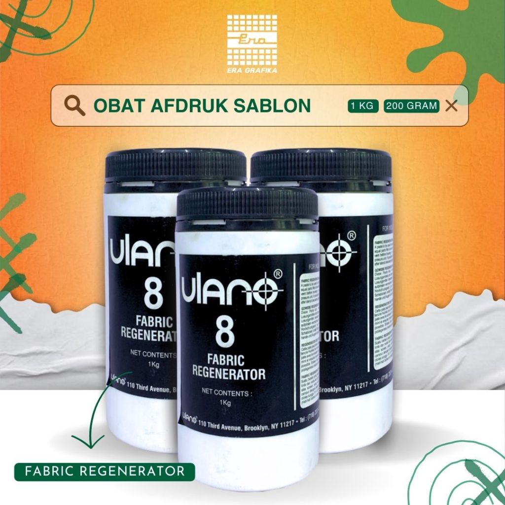 

OBAT AFDRUK SABLON | ULANO REMOVER (FABRIC REGENERATOR) 8