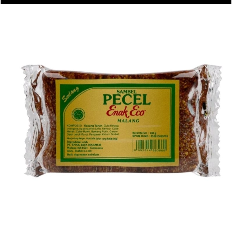 

Enak Eco Bumbu pecel 230 gr sedang