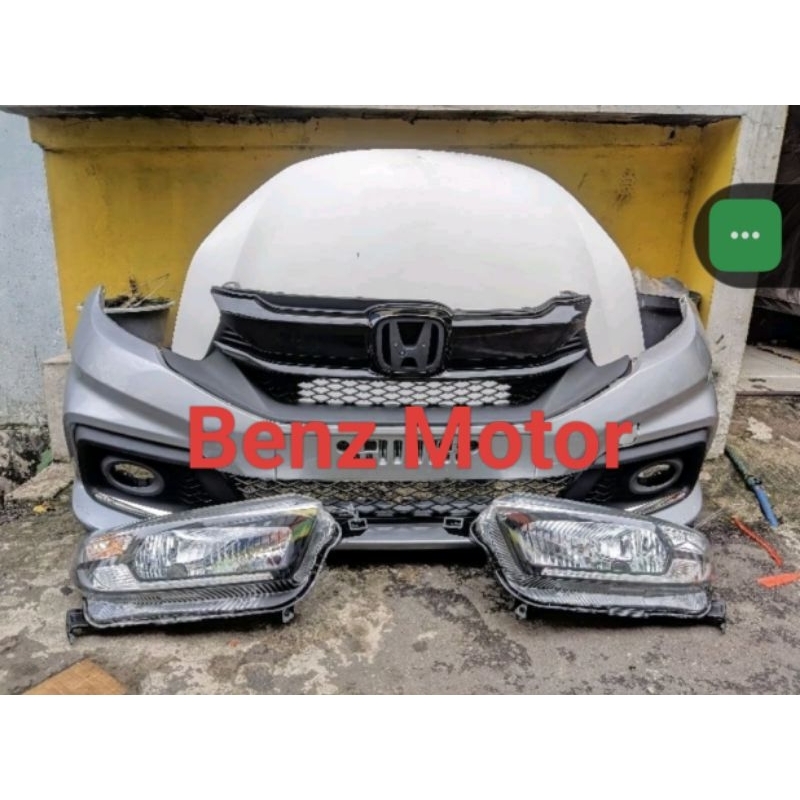Sparepart Upgrade Mobilio RS bemper lampu grill kap mesin
