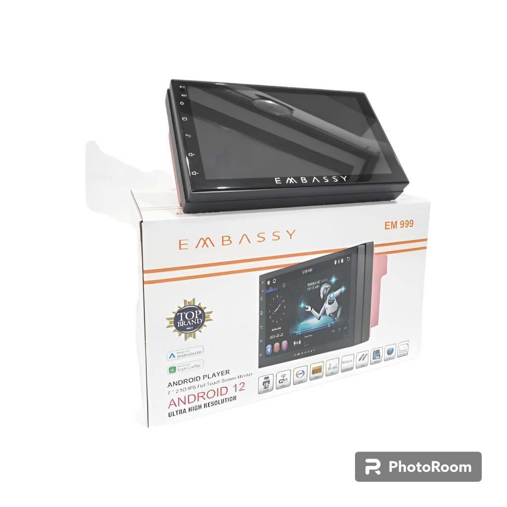 Head unit Android Embassy 7 inch Venus Memory Q 2/32 Carplay Android Auto