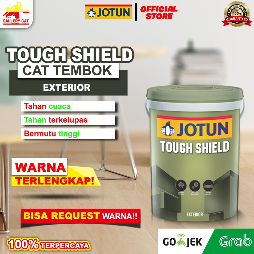 CAT TEMBOK EXTERIOR JOTUN TOUGH SHIELD 18L