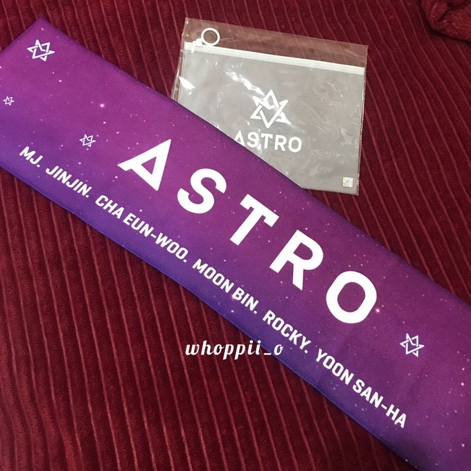 SLOGAN OFFICIAL ASTRO / PURPLE OT6 MJ JINJIN CHA EUNWOO MOONBIN ROCKY YOON SANHA