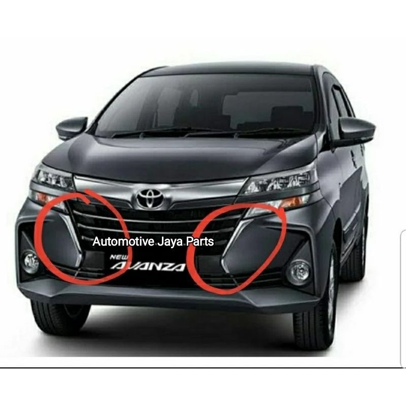 List Chrome Grill Bemper Depan Avanza Xenia Veloz 2019-2021 Original