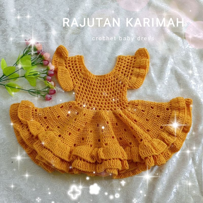 baju dress bayi perempuan kostum pemotretan bayi