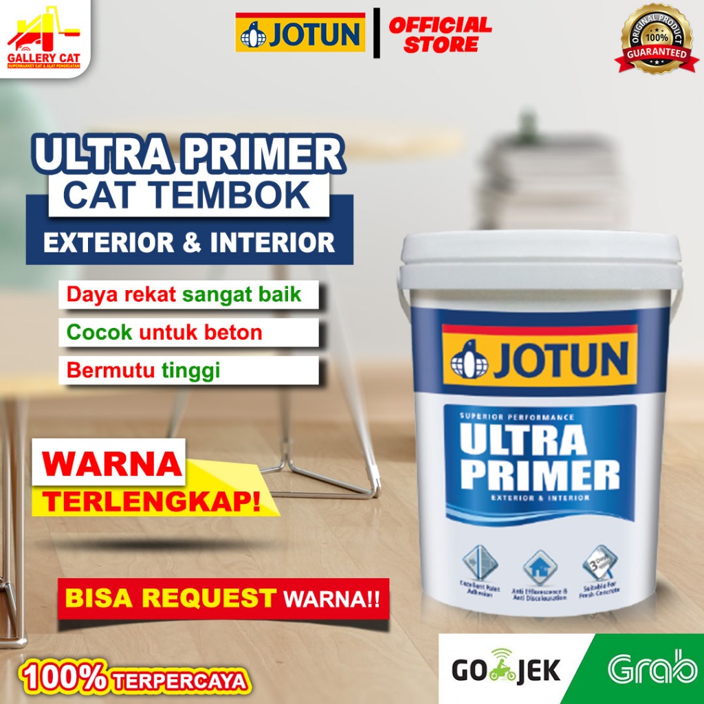 CAT TEMBOK PRIMER JOTUN ULTRA PRIMER 20L