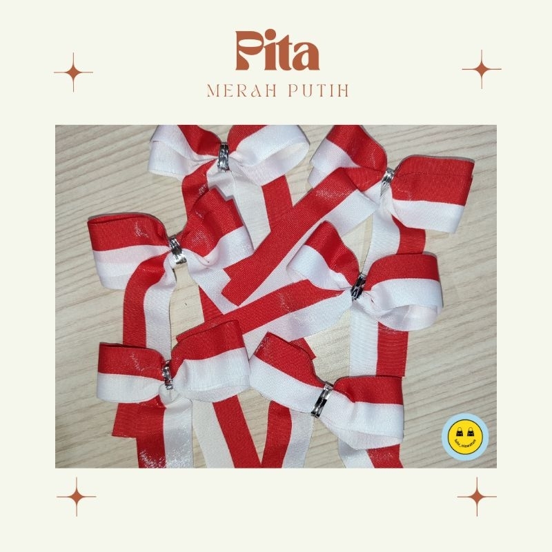 

Pita Merah Putih Siap Pakai Agustusan 17 Agustus