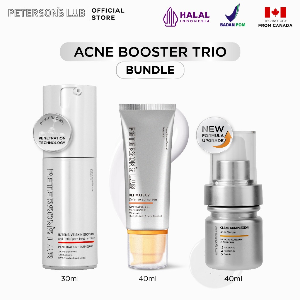 Peterson's Lab - Acne Clear Booster Trio