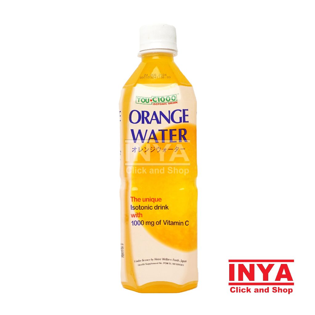 

YOU C1000 Orange Water 500ml - Isotonic Drink - Minuman Isotonik