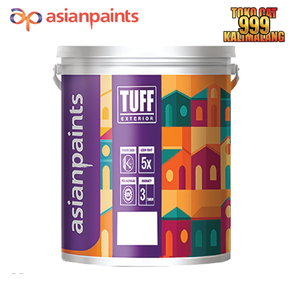 Cat Tembok Rumah Exterior Asian Paint Tuff Exterior Warna Putih 25 Kg