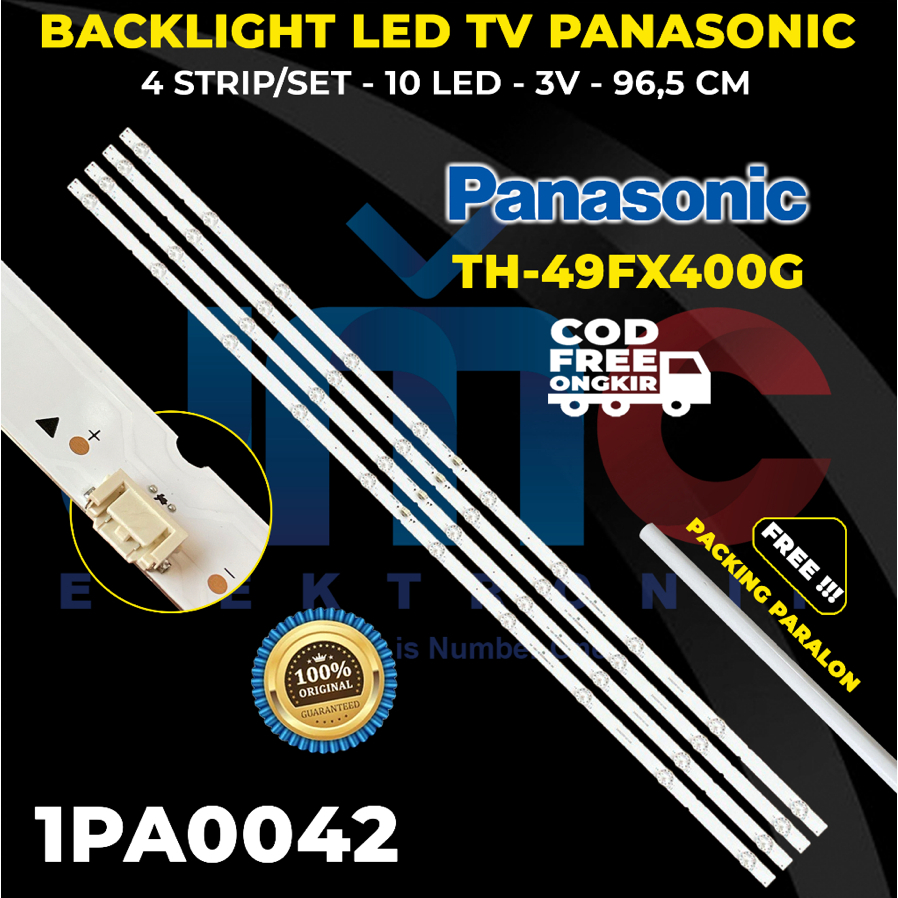 BACKLIGHT TV LED PANASONIC 49 INCH TH-49FX400G TH49FX400G 49FX400G 49FX400