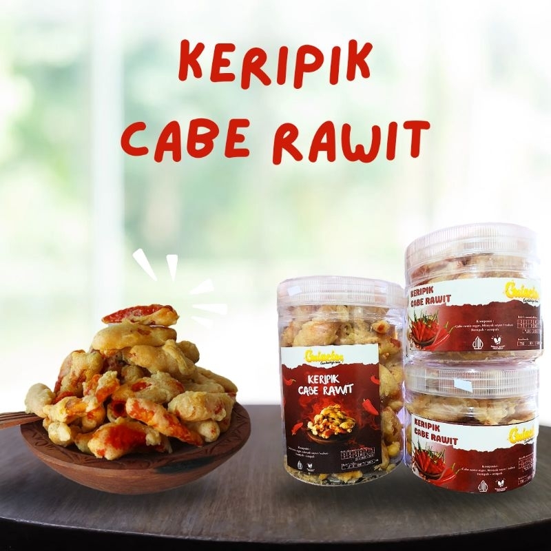 

Keripik sayur cabe rawit | Free Logam Mulia | Keripik sayur dan buah