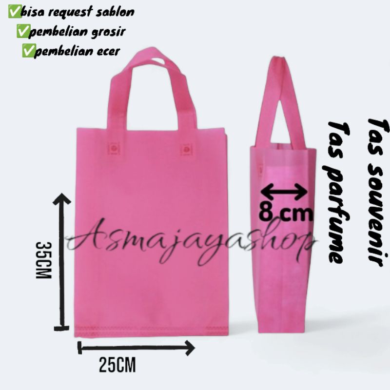 

tas spunbond press/tas hampers/tas hajatan/tas souvenir/tas souvenir umroh