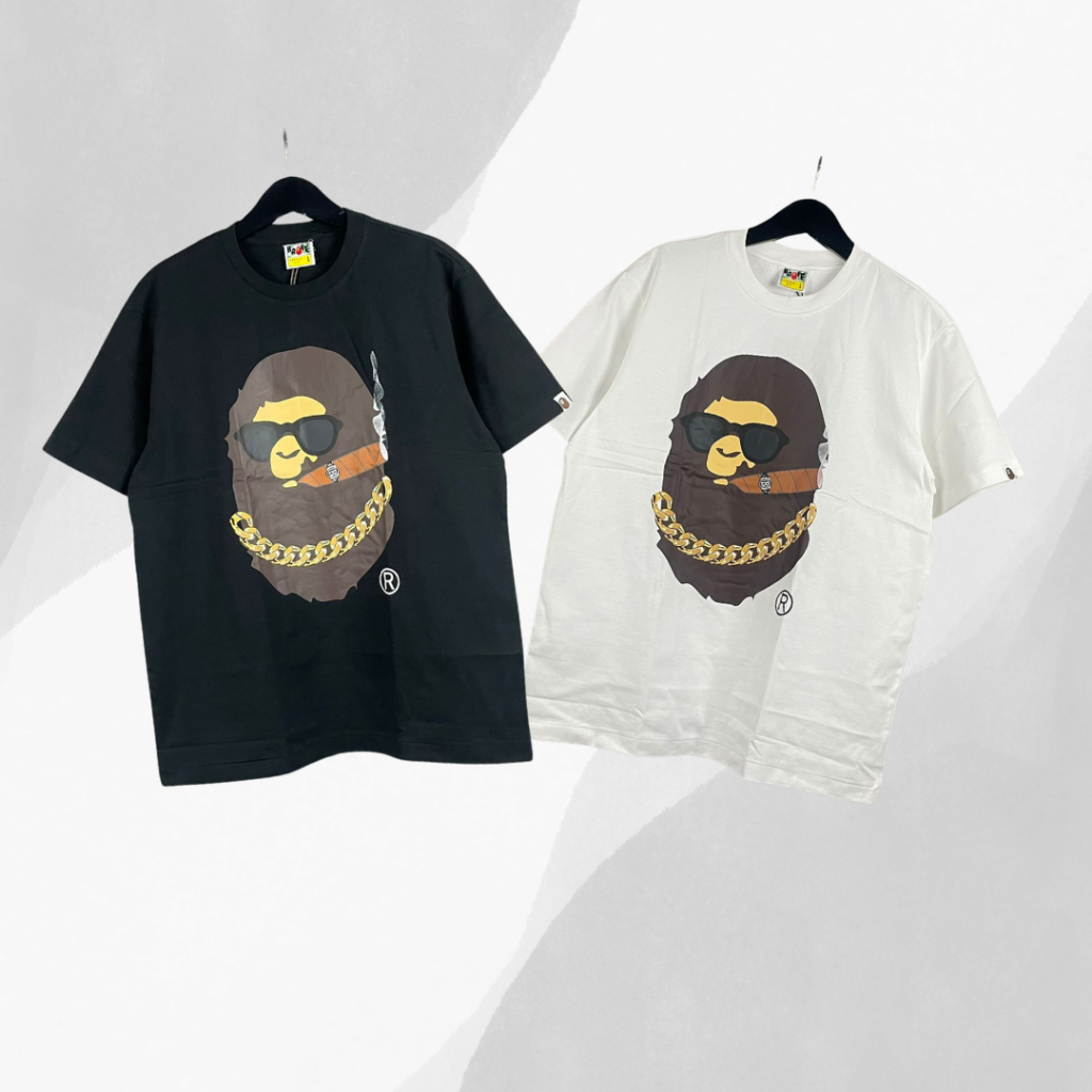 KAOS BAPE | A BATHING APE | BAJU BAPE | T SHIRT BAPE MIRROR 1:1 ORIGINAL / KAOS BAPE SHARK