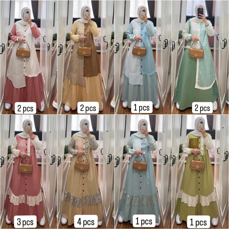 Gamis syaina by smut ( preorder)