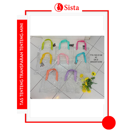 TAS TENTENG TRANSPARAN ( TENTENG MINI / TAS MIKA BENING / TAS MIKA FASHION