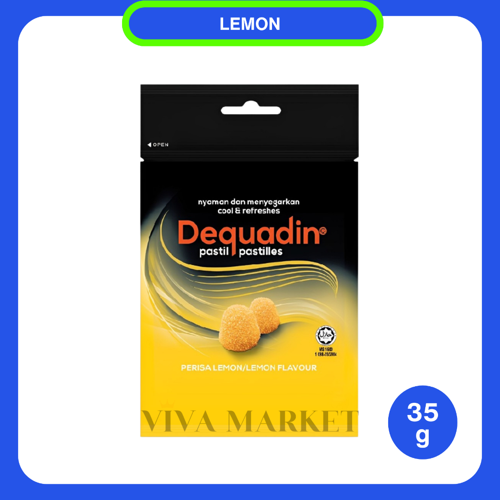 

Dequadin 35g. Permen Pelega tenggorokan