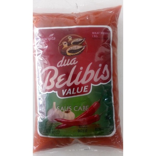 

BELIBIS SAMBAL SAUS CABE VALUE 1 KG REFILL