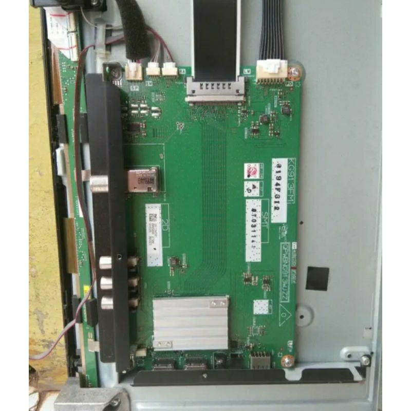 MESIN MB MAINBOARD MAINBOR MODUL TV MAINBOAR - PSU POWER SUPLY SUPLAY REGULATORY SUPPLY TV SHARP 2T-