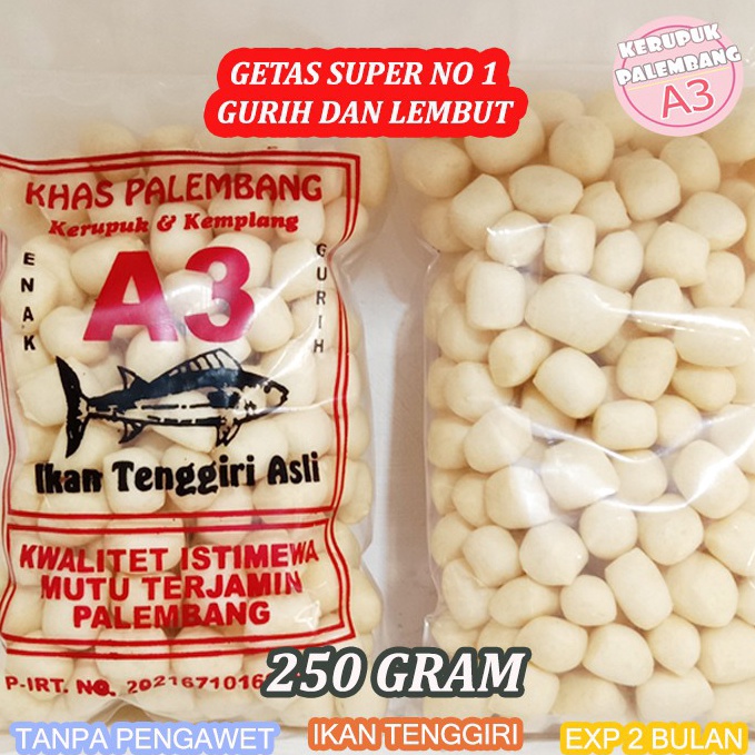 

GETAS BANGKA SUPER KERUPUK BANGKA KEMPLANG BANGKA SUPER