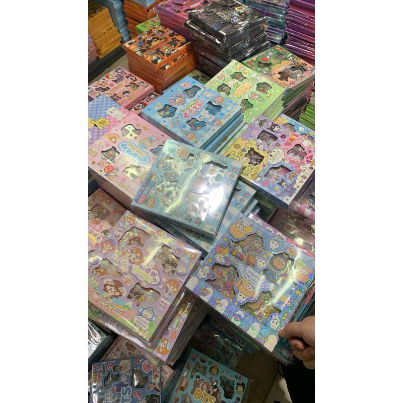 

Stiker Box Aesthetic Karakter Sanrio , Momojan isi 100 lembar Waterproof