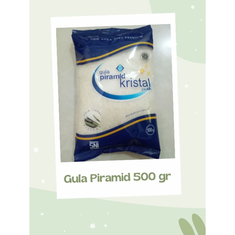 

Gula PIRAMID Kristal Putih 500gr