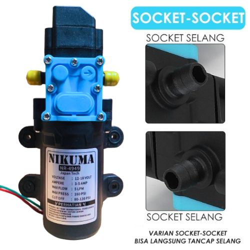 pompa sprayer elektrik 160 psi - Nikuma NR - 4949