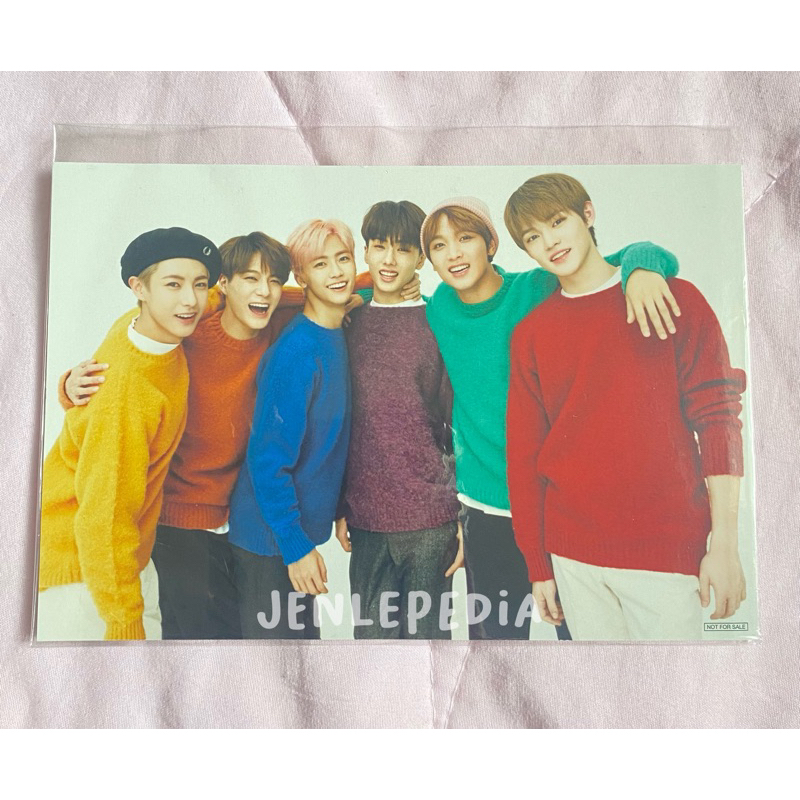 postcard nct dream japan album