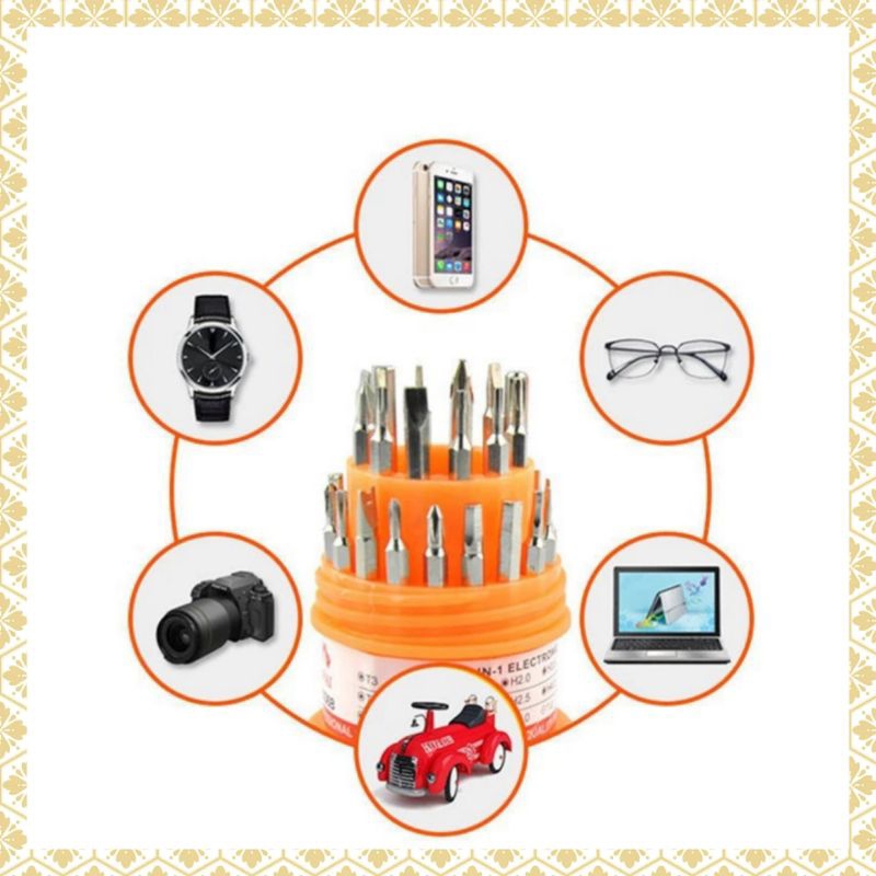 obeng set 31in1 multifungsi obeng set magnetic obeng hp full set obeng lengkap 1 set multifungsi obe