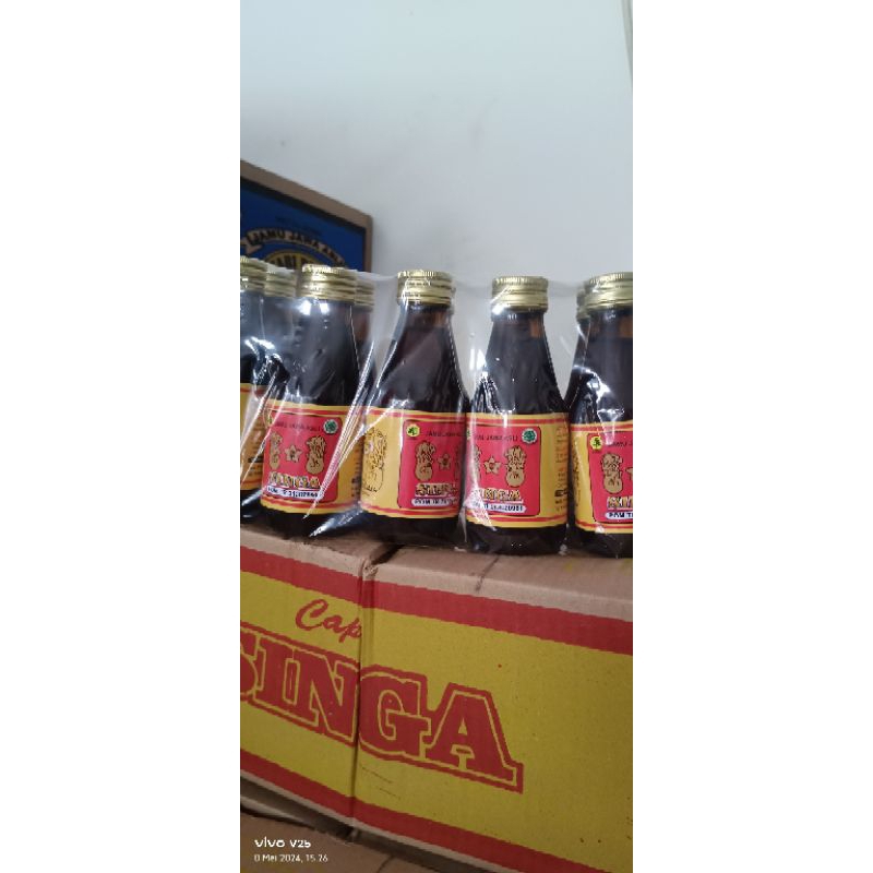 

Jamu jawa asli cap singa - 150 mL - isi 10 botol - Produk original