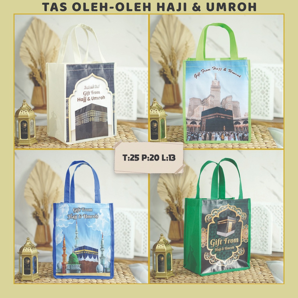 

TAS SPUNBOND SOUVENIR HAJI DAN UMROH READY STOK PORTRAIT