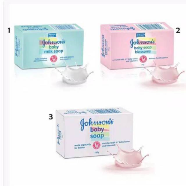 JOHNSONS Baby Soap Johnson's Sabun Batang Johnson