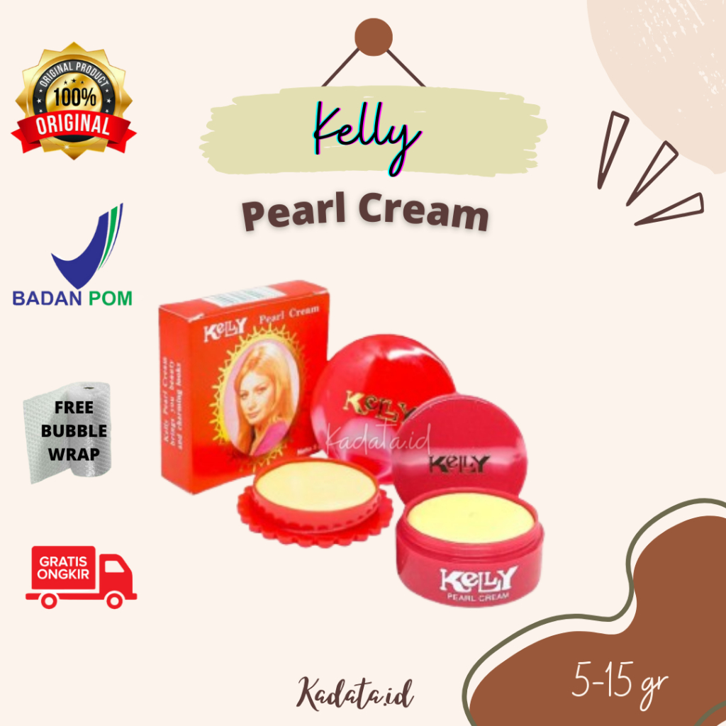 KELLY PEARL CREAM | ALAS BEDAK KELLY