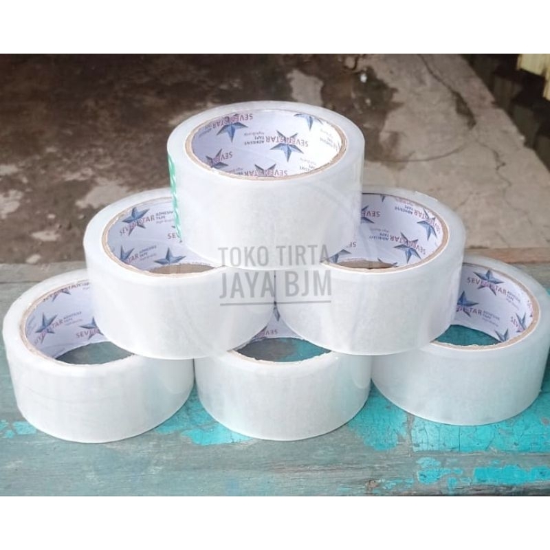 

Lakban Bening/isolasi bening 90 45 mm