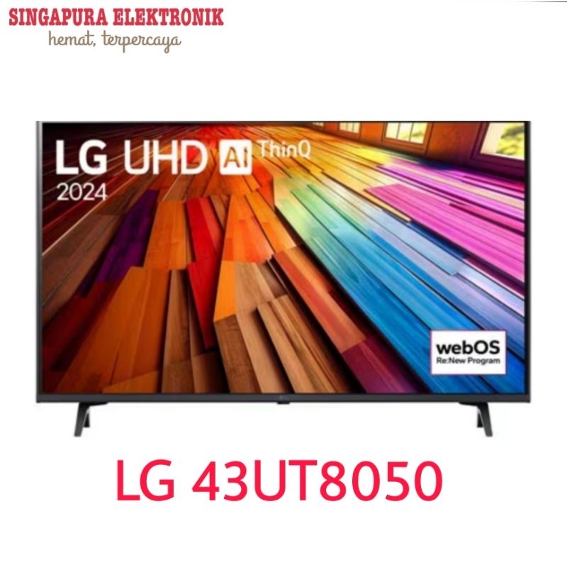 LG TV LED 43" (Smart TV) 43UT8050