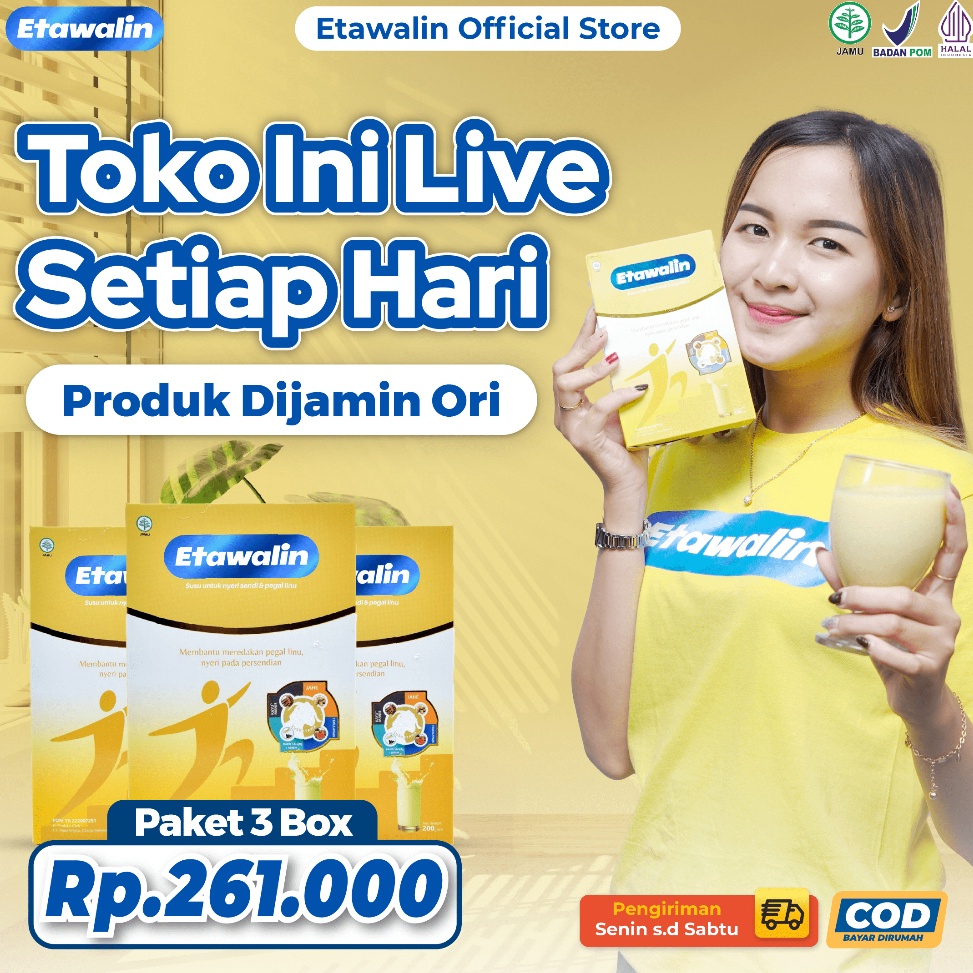 

Top Product Etawalin Susu Kambing Solusi Asam Urat Original 3 Box