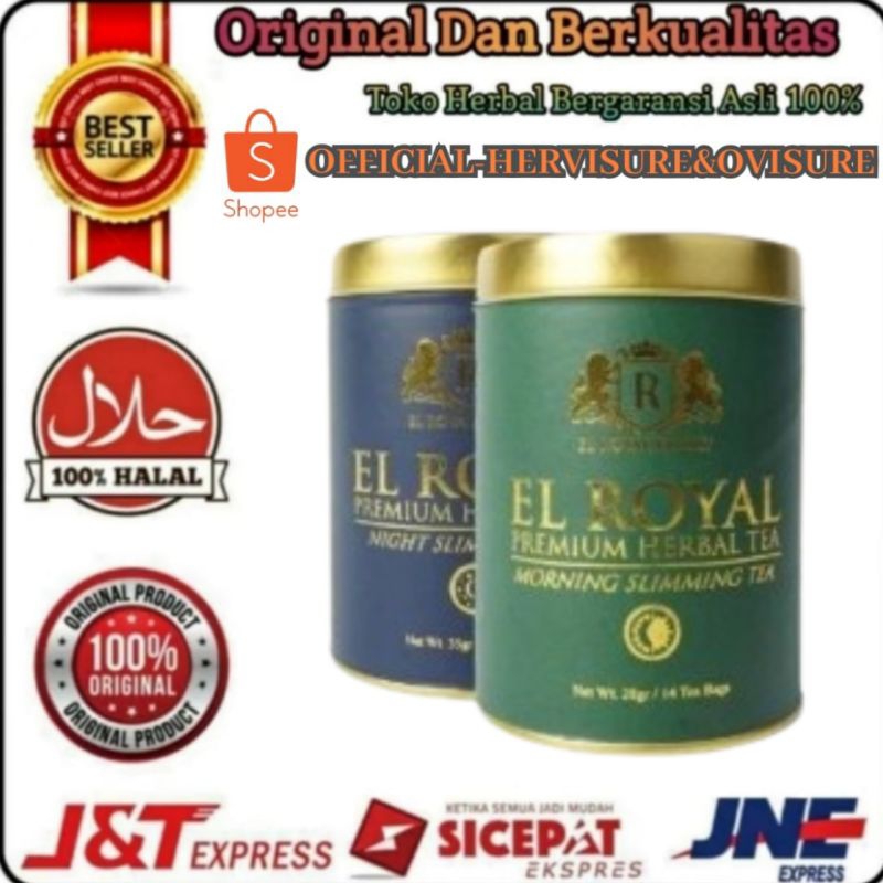 

EL ROYAL PREMIUM HERBAL TEA 100% ORIGINAL TEH PELANGSING BADAN CEPAT