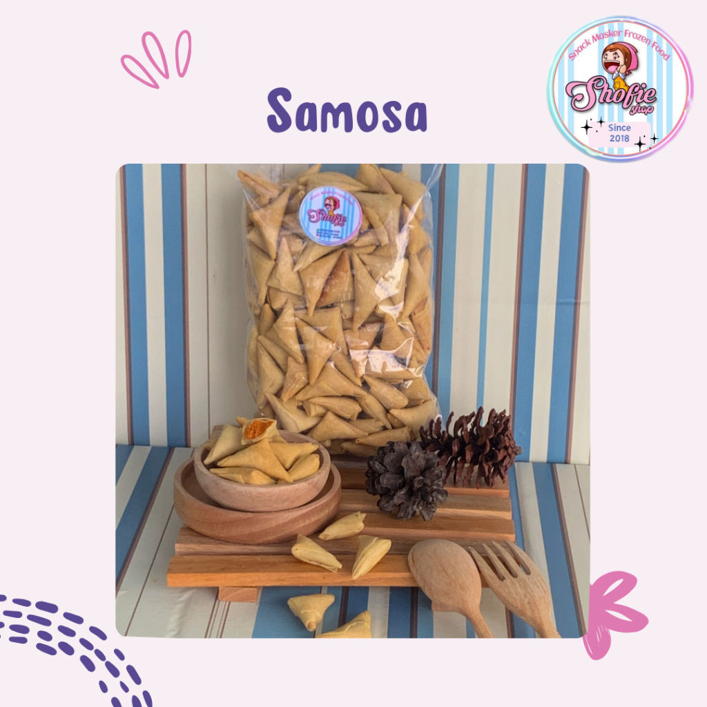 

Samosa Kering Abon Ayam / Samosa Segitiga 250 gram