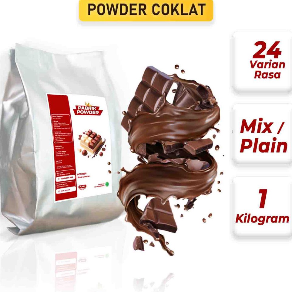 

Laku Keras Powder Coklat 1 Gram Grade 1 Chocolate Powder Drink Bubuk Minuman Cokelat