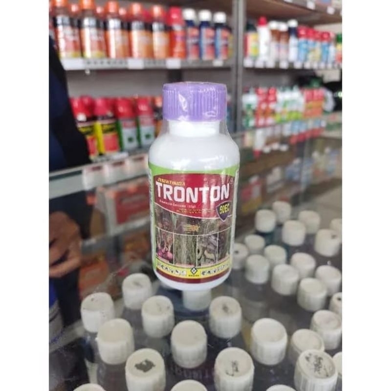 INSEKTISIDA TRONTON 50EC 100ML TUTUP UNGU/KEMASAN PERTAMA READY LAGI/PEMBASMI ULAT