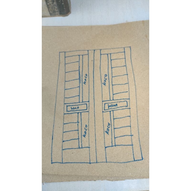 pintu utama rumah pintu kusen jendela jati pesanan pribadi bos Jogja