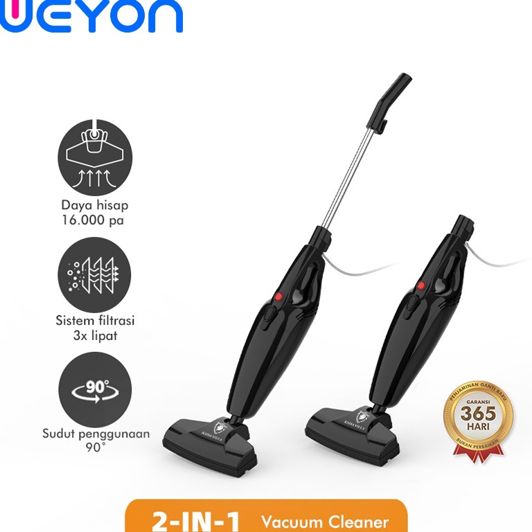 Modern WEYON Vacuum Cleaner 2in1 Vacum Cleaner Penyedot Debu Portable Vacum Mini Home