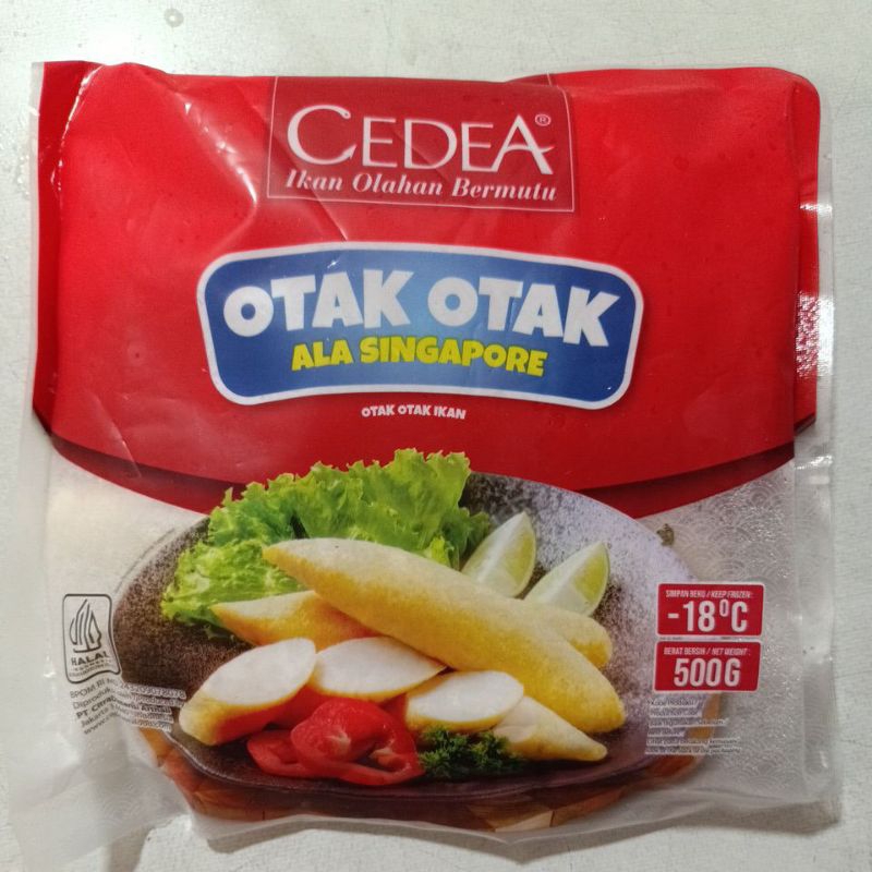 

Cedea otak otak singapore 500 gr