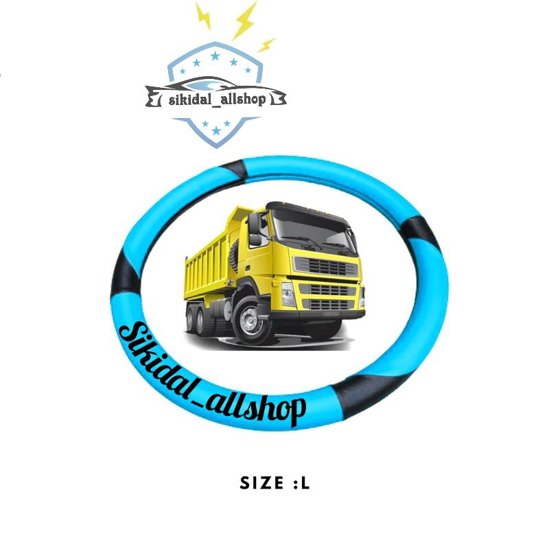 cover stir mobil truk Isuzu Elf macan / sarung stir mobil truk Isuzu Elf macan murah