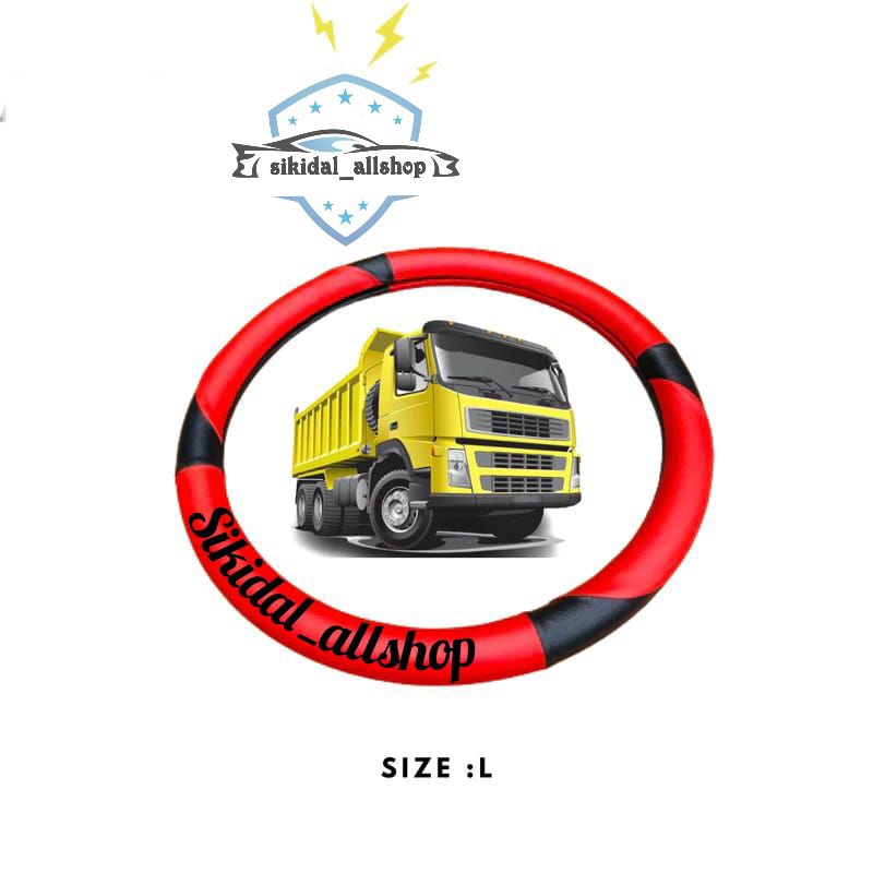 cover stir mobil truk canter / sarung stir canter murah