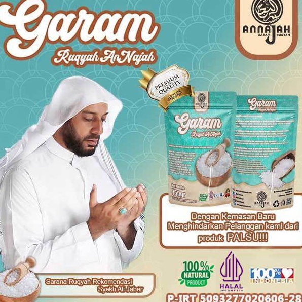 

Jangan ketinggalan Garam Ruqyah AnNajah Original By Mg17official MeruqyahMenetralisir Rumah Toko Tempat usaha dari Energi Negatif atau Jin