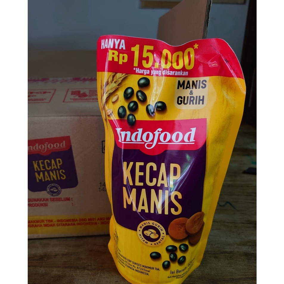 

Real Promotion 1PCS KECAP MANIS INDOFOOD REFIL 52ML 1 DUS ISI 12 PCS